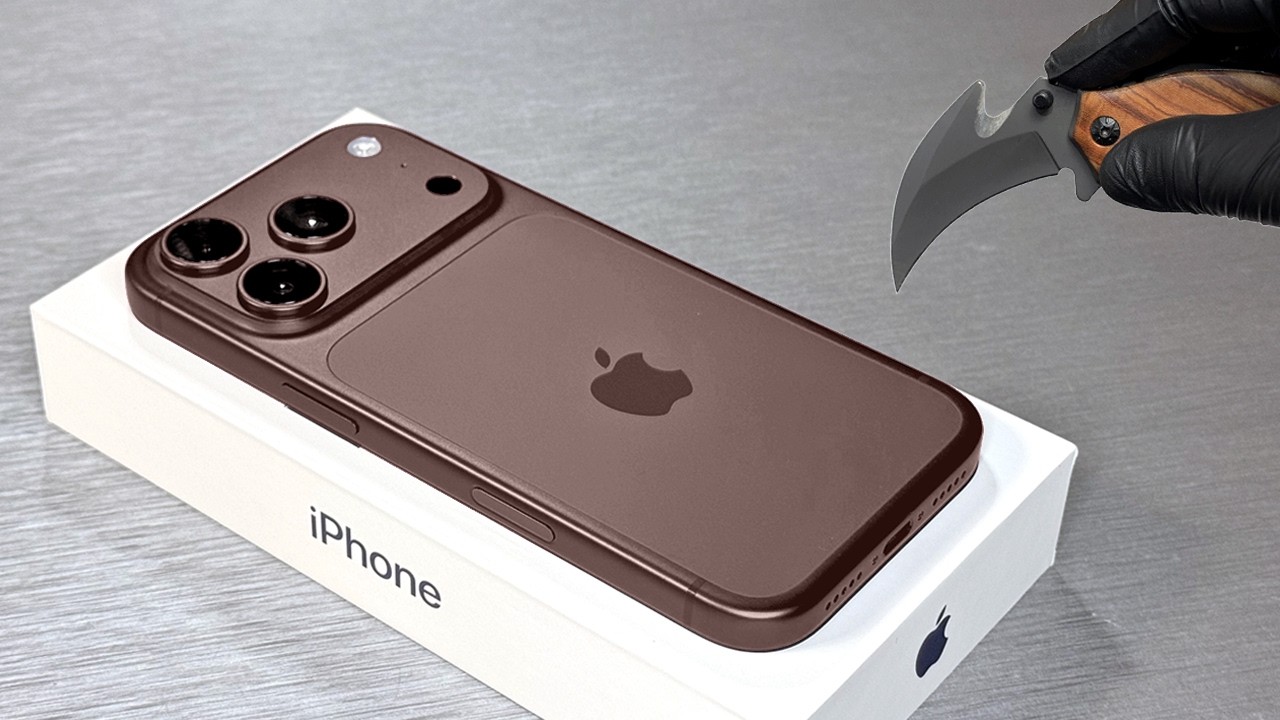 iPhone 18 Pro Unboxing and Review Chocolate Colour! - Aesthetic ASMR