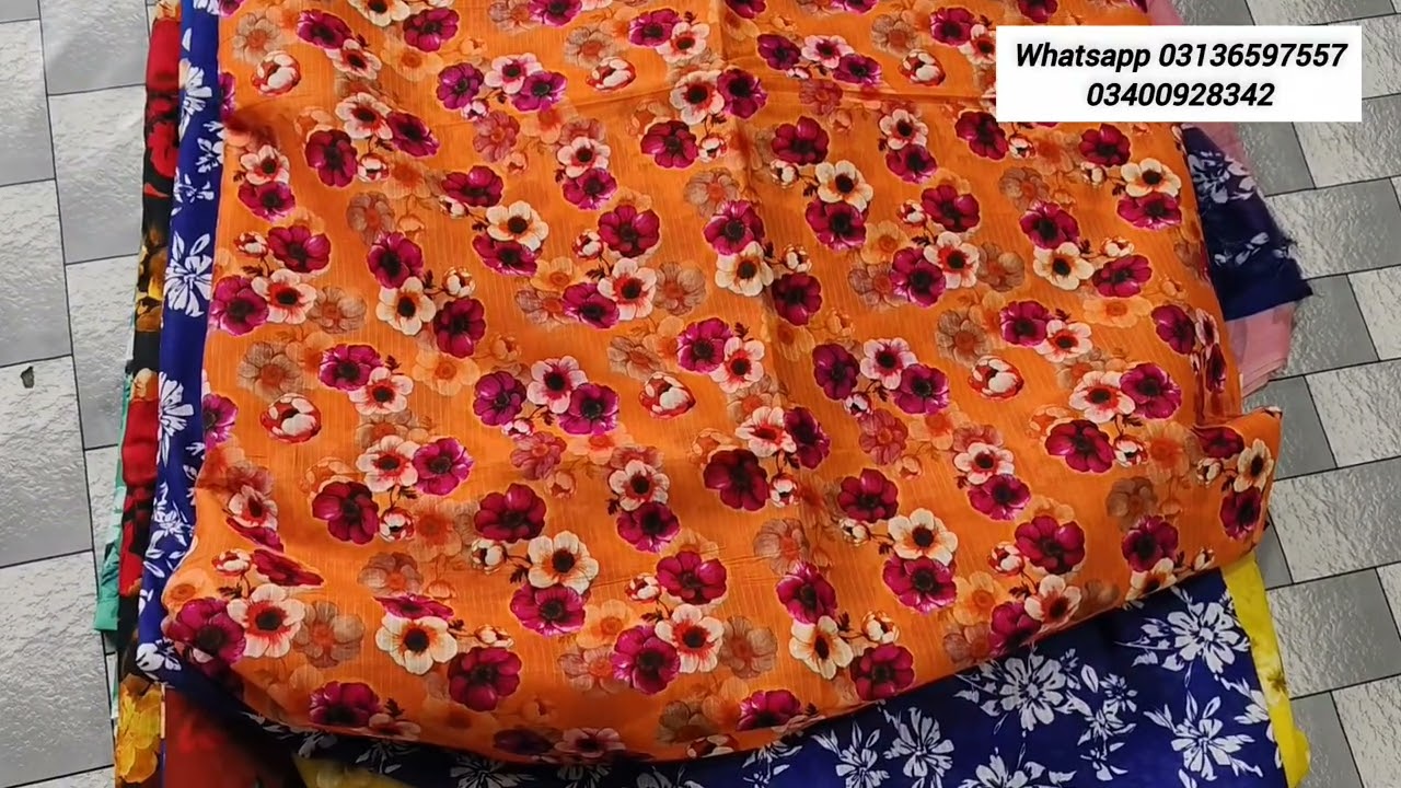💥Most Demanding verity 💥 Bana doria 3ps suit with bhimber shifoon dopta