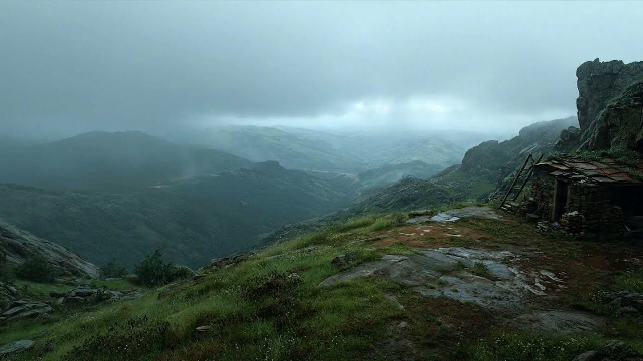 Peaceful Misty Mountain Retreat 🌲 Instrumental Saxophone Jazz (1 Hour)