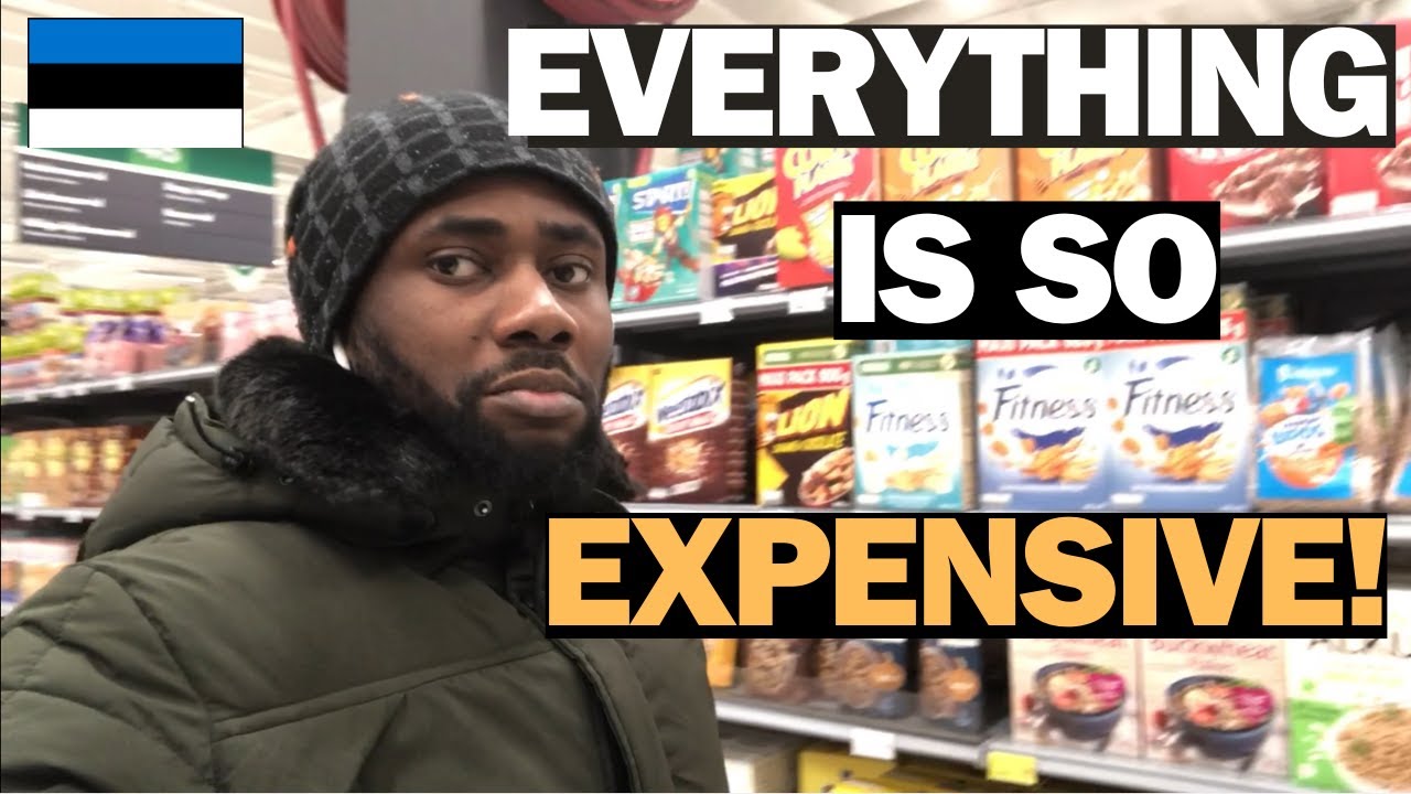 GROCERY SHOPPING IN ESTONIA | FOOD PRICES IN SUPERMARKETS AFTER INFLATION |WORKING IN ESTONIA PRISMA