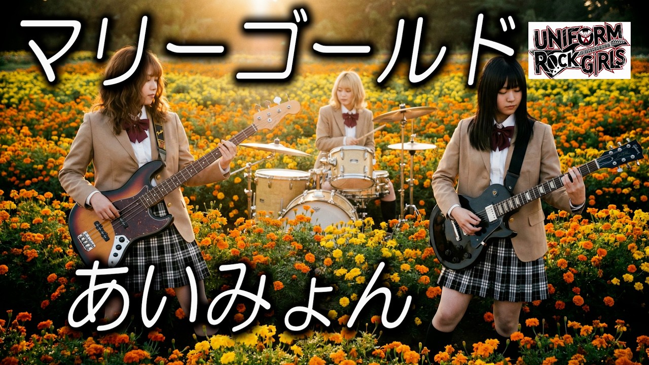 【ロックカバー】マリーゴールド / あいみょん covered by UNIFORM ROCK GIRLS【制服バンド】
