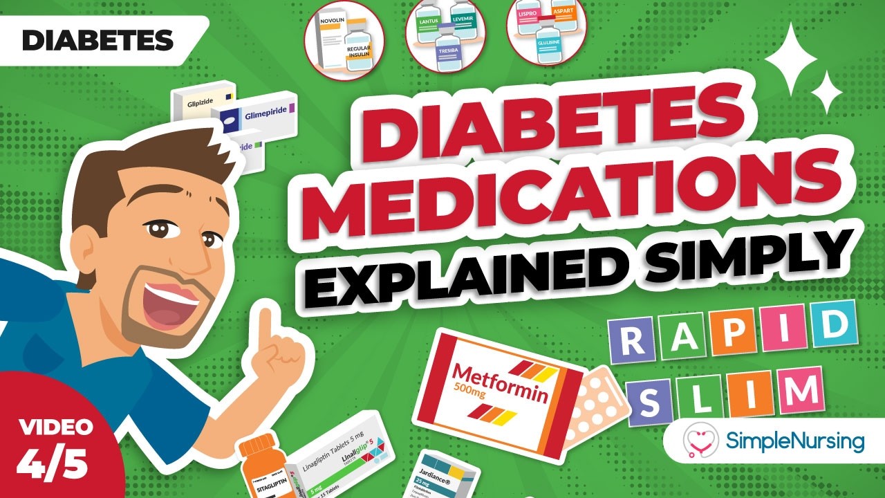 Diabetes Medications Explained Simply (Video 4 of 5)