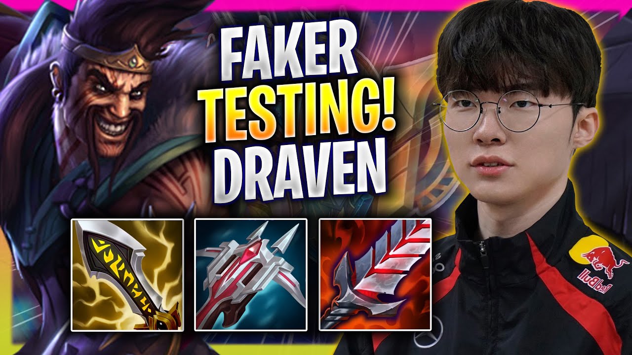 FAKER TESTING DRAVEN MID IN KOREA SOLOQ! - T1 Faker Plays Draven MID vs Zeri! | Season 2024