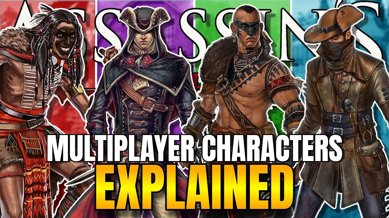 The Lore & Story of Every Multiplayer Character | Assassin's Creed 3