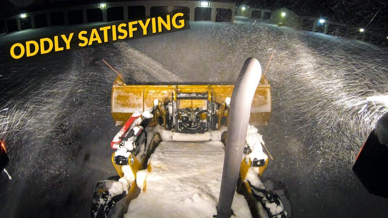 Plowing Deep Snow (First Major Snow Fall of Year) ULTRA 4K