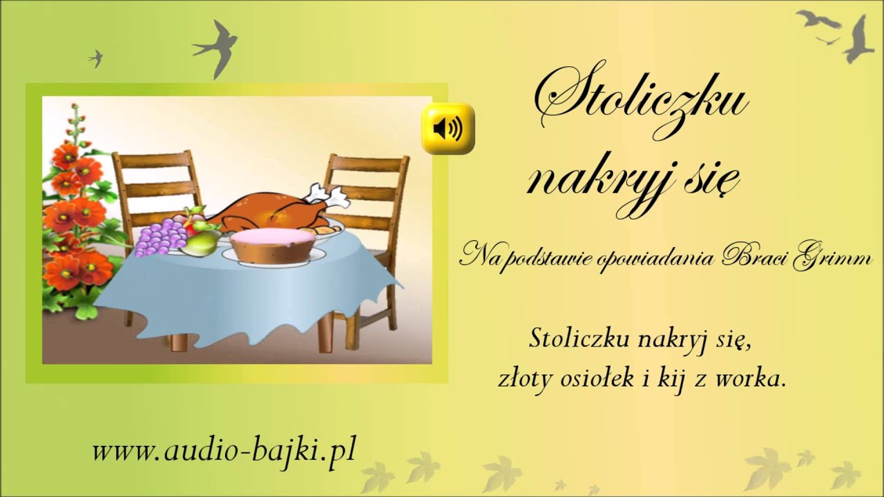 Stoliczku nakryj się, bracia Grimm