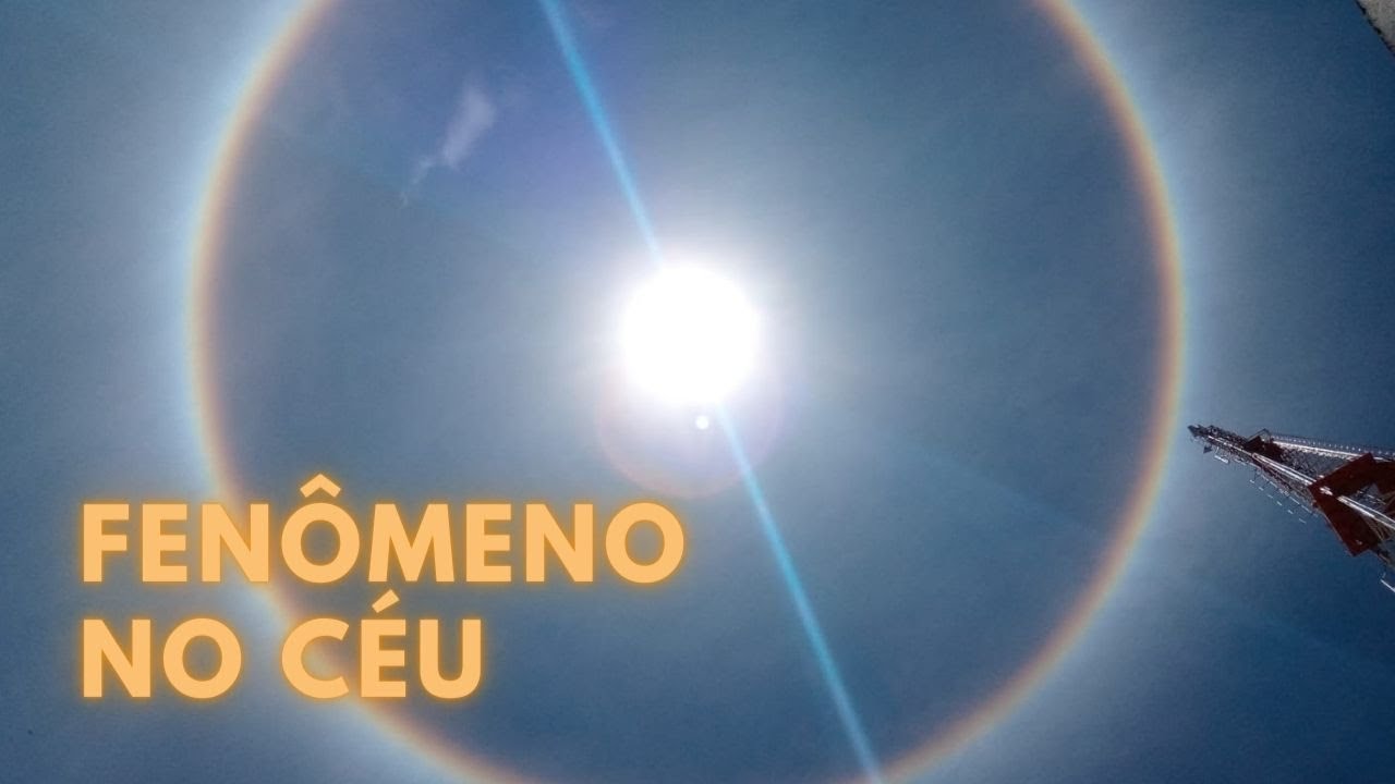 HALO SOLAR: Saiba o que é, como se forma e o que significa fenômeno raro registrado no céu