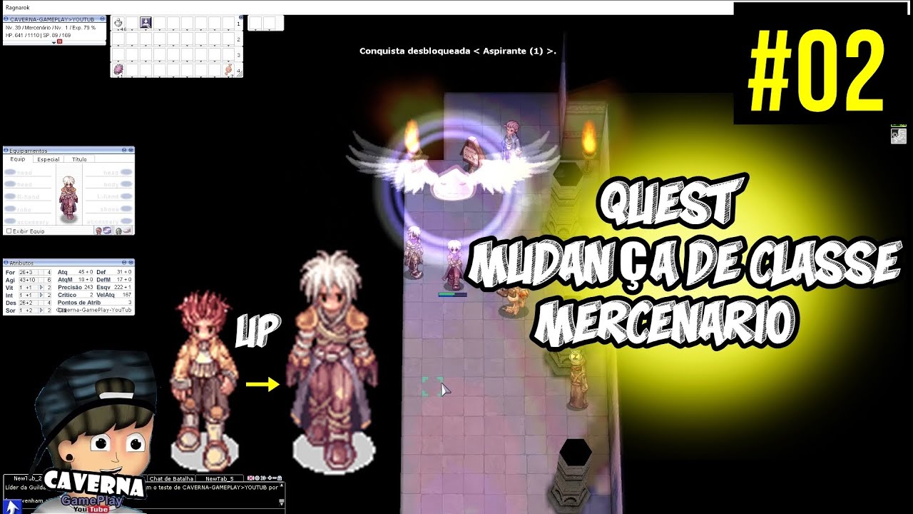 QUEST DE MERCENARIO RAGNAROK BRO THOR ATUALIZADO 2025 MUDANÇA DE CLASSE GUIA COMO VIRAR MERCENARIO