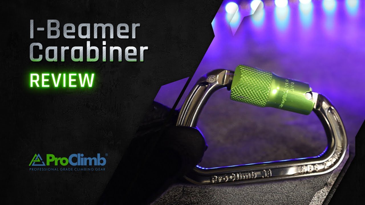 Triple Lock Gate i-Beamer Carabiner - ProClimb by U.S. Rigging Supply