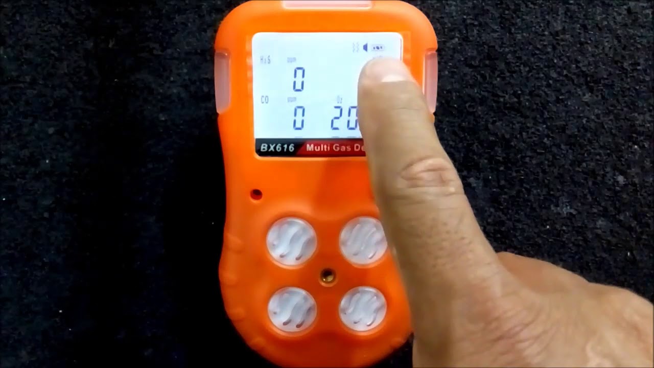 Uso detector de gases BX616