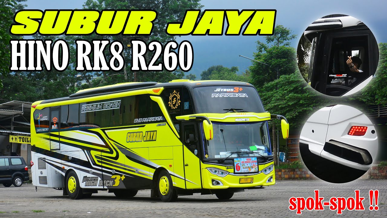 Seperti Apa Suara Hino RK8 Ditanjakan & Turunan? | Rombongan Bus Subur Jaya | Hino RK8 Disuntik Mati