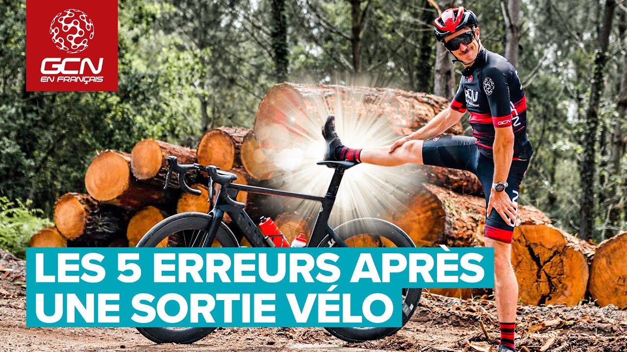 5 erreurs à ne pas commettre sur les méthodes de récupération après une sortie en vélo