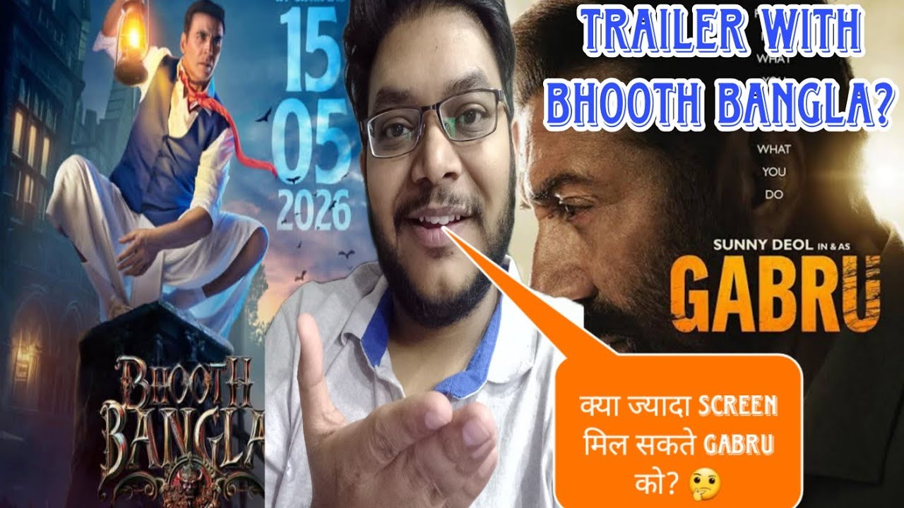GABRU TRAILER WITH BHOOTH BANGLA | GABRU OFFICIAL BUDGET | GABRU TEASER RELEASE DATE | SUNNY DEOL 