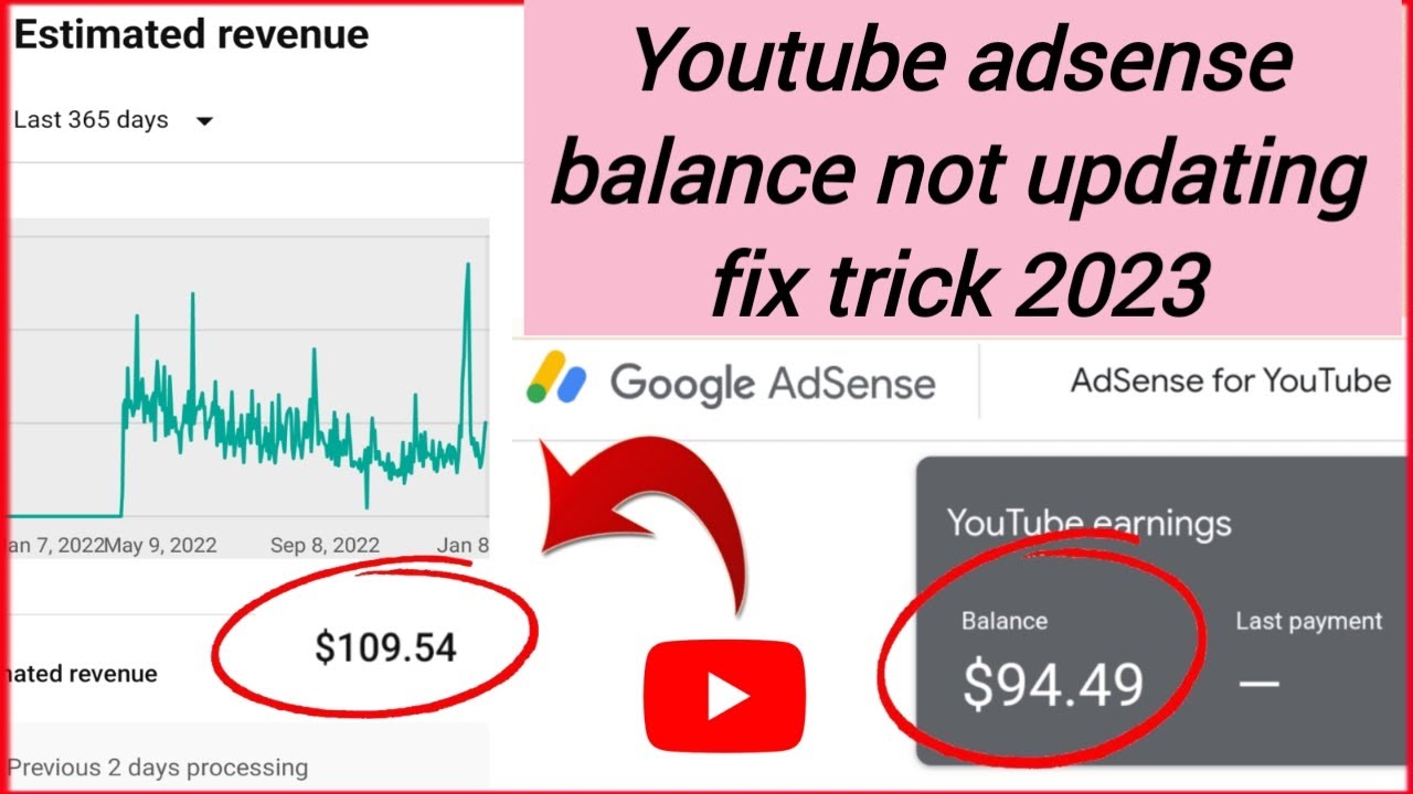Исправление проблемы с балансом YouTube AdSense 2023 / Исправление проблемы с доходом YouTube AdS...