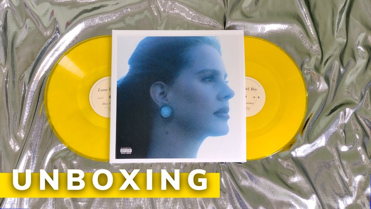 Lana Del Rey - Blue Banisters (Yellow Vinyl) Webstore Exclusive | UNBOXING