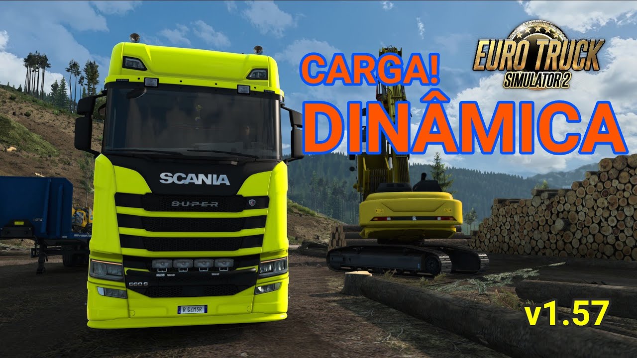 ETS2 Realista Operações 🔥 (New Scania 560 S) EURO TRUCK SIMULATOR 2