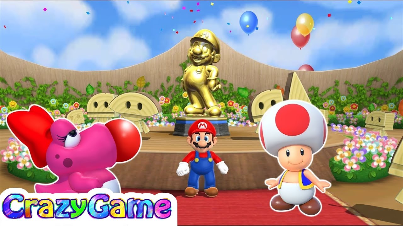 Mario Party 9 Step It Up #101 (Free for All Minigames)