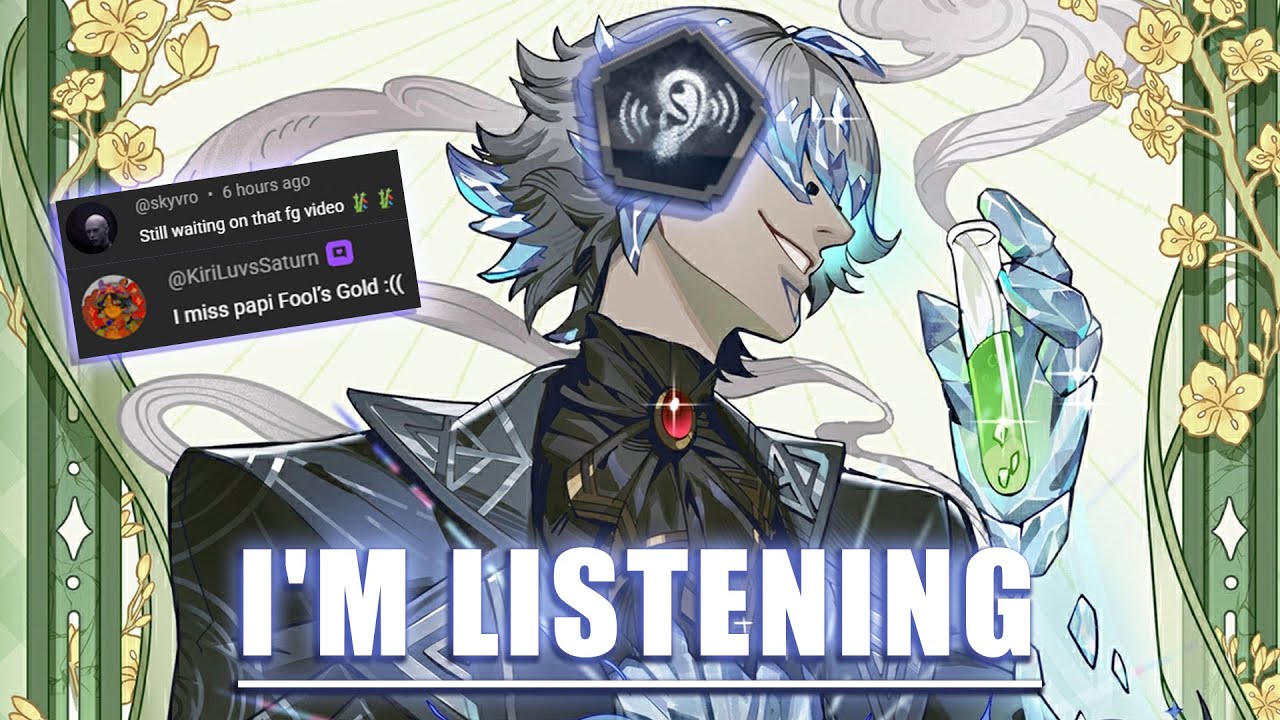 Goofy Ahh Fool's Gold Using Listen in Late Game #ManorMystery #IdentityV
