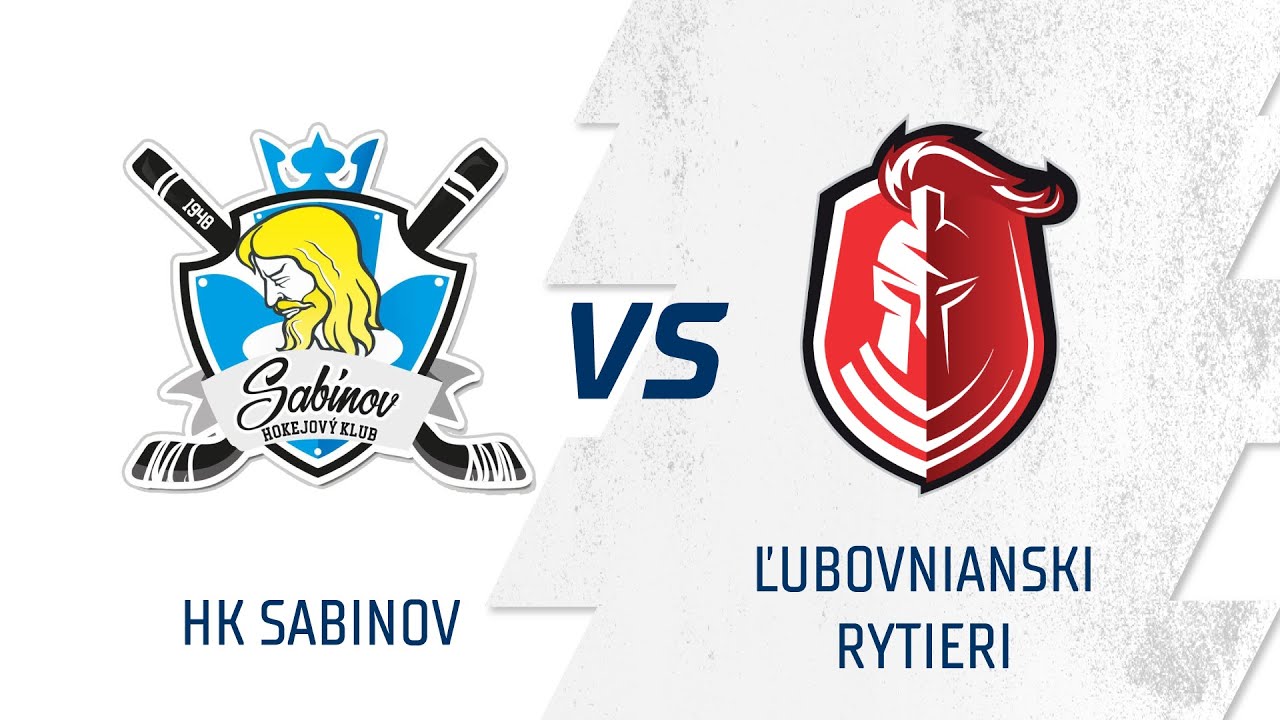 HK Sabinov vs Ľubovnianski Rytieri HP4 - záznam zápasu 4.10.2020