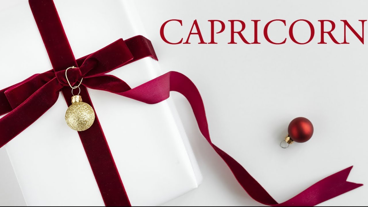 CAPRICORN..THEY ARE TRYING TO RELEASE THE PAST TO BE WITH YOU.. ❤️  25TH - 31ST DECEMBER 2021