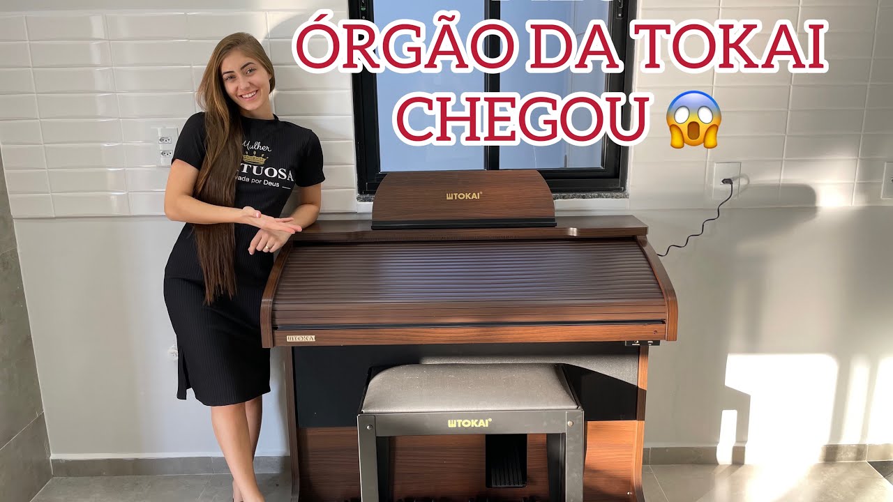 CHEGOU MEU ÓRGÃO TOKAI MD750!!!
