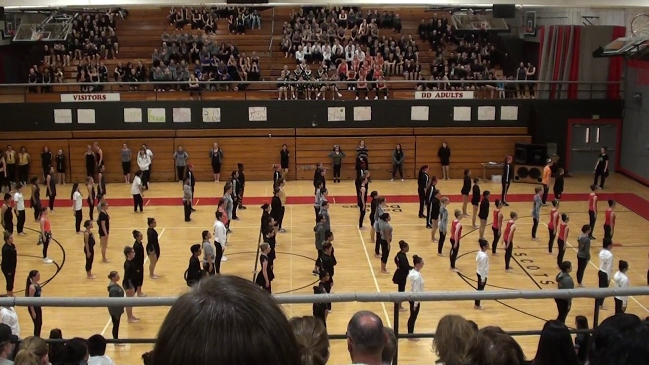 Novice Drill Down - Mt Hood Dance Classic,  David Douglas 05 Nov 2016