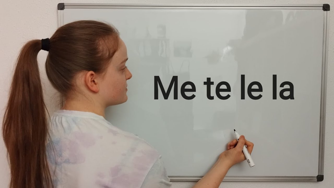 me, te, le, la – Direkte Objektpronomen im Französischen (mit Verneinung) // quELKEchose