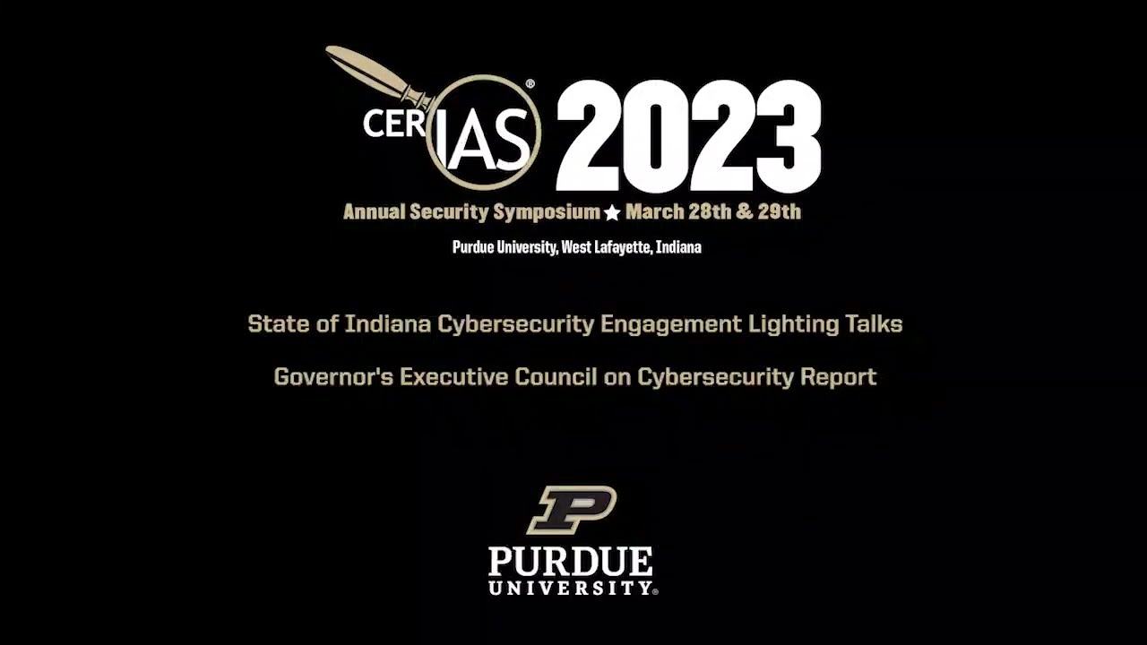 2nd Annual Indiana Statewide Academic Cybersecurity Alliance Summit