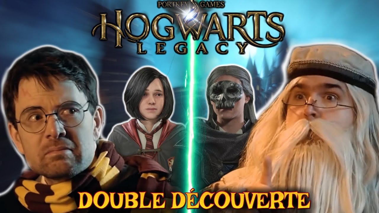 HOGWARTS LEGACY - Double découverte avec Fred & Seb ! (Best-of Twitch)