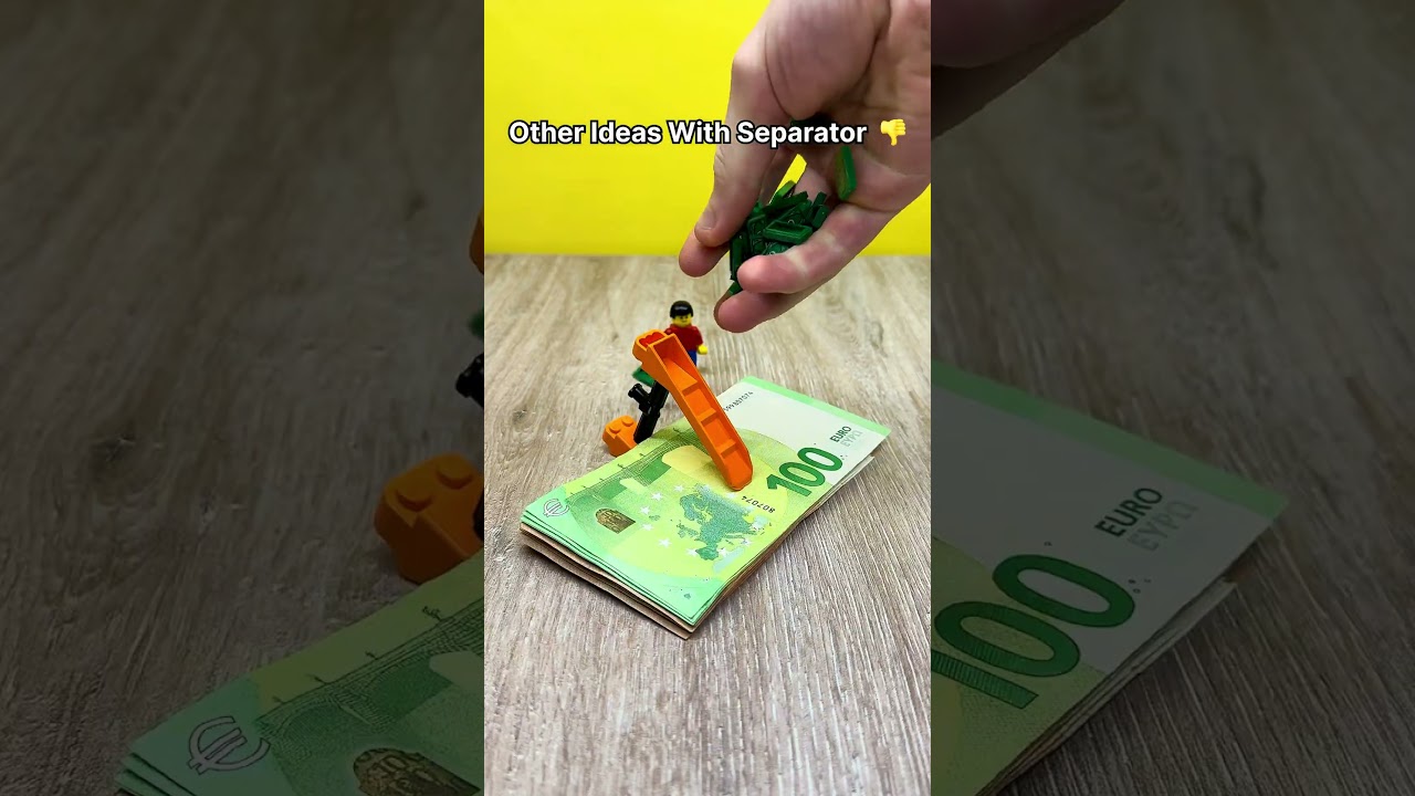 ДРУГИЕ ИДЕИ С LEGO СЕПАРАТОРОМ 🤮 vs ЭТА ОДНА 😃 #shorts