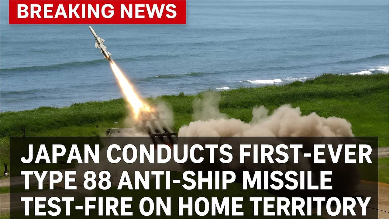 Exclusive Report: Japan conducts first live-fire test of Type 88 anti-ship missile on home territory