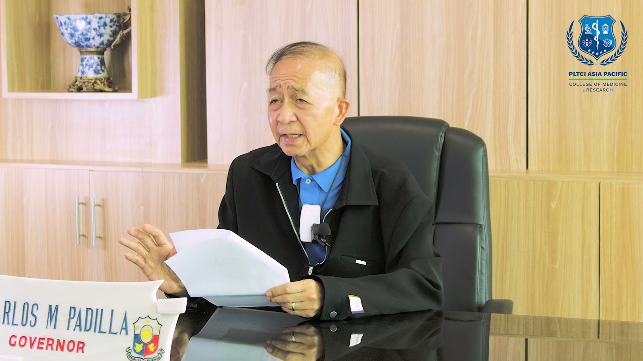 Governor's Message to PLTCI APCMR (PLT College of Medicine)