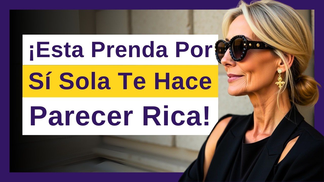 6 SECRETOS del estilo OLD MONEY que hacen que las mujeres 50+ luzcan RICAS y ELEGANTES cada día