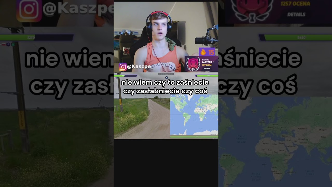 Zasnąłem podczas live NA ŻYWO...