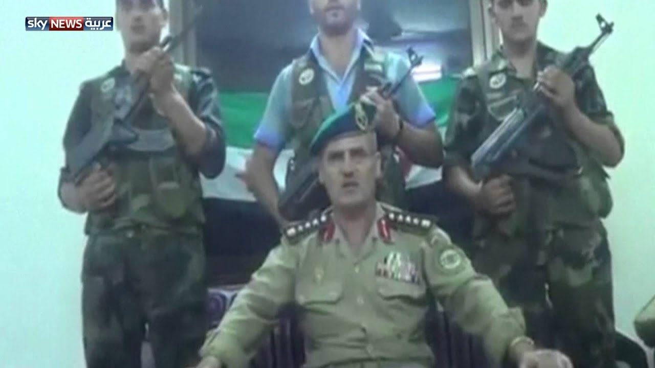 انشقاق عميد في الجيش السوري