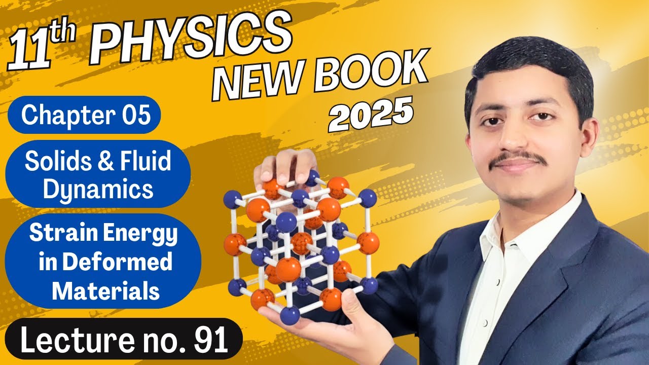 Strain Energy in Deformed Materials | Physics Class 11 Chapter 5 New Book