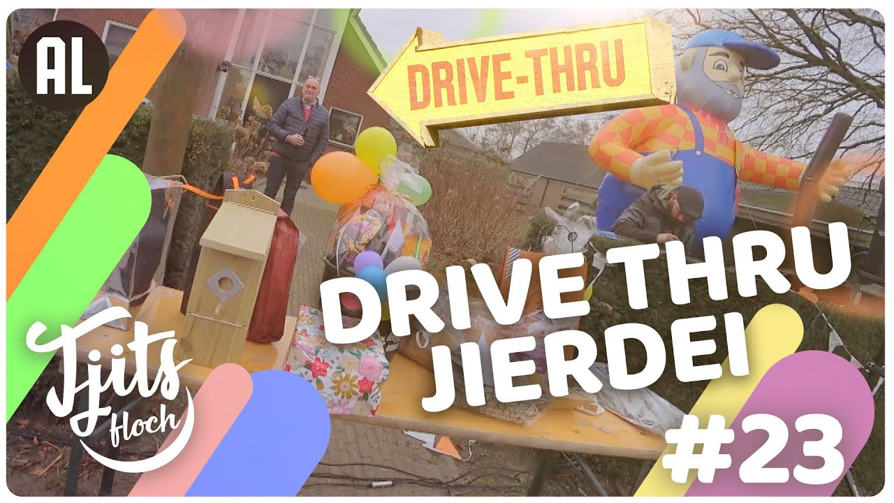 Drive Thru Verjaardag // Tjits Vlog #23