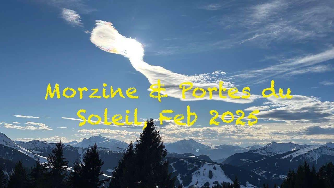 Morzine/Avoriaz and Portes du Soleil, Ski Trip Feb 2025, Shot in 4K