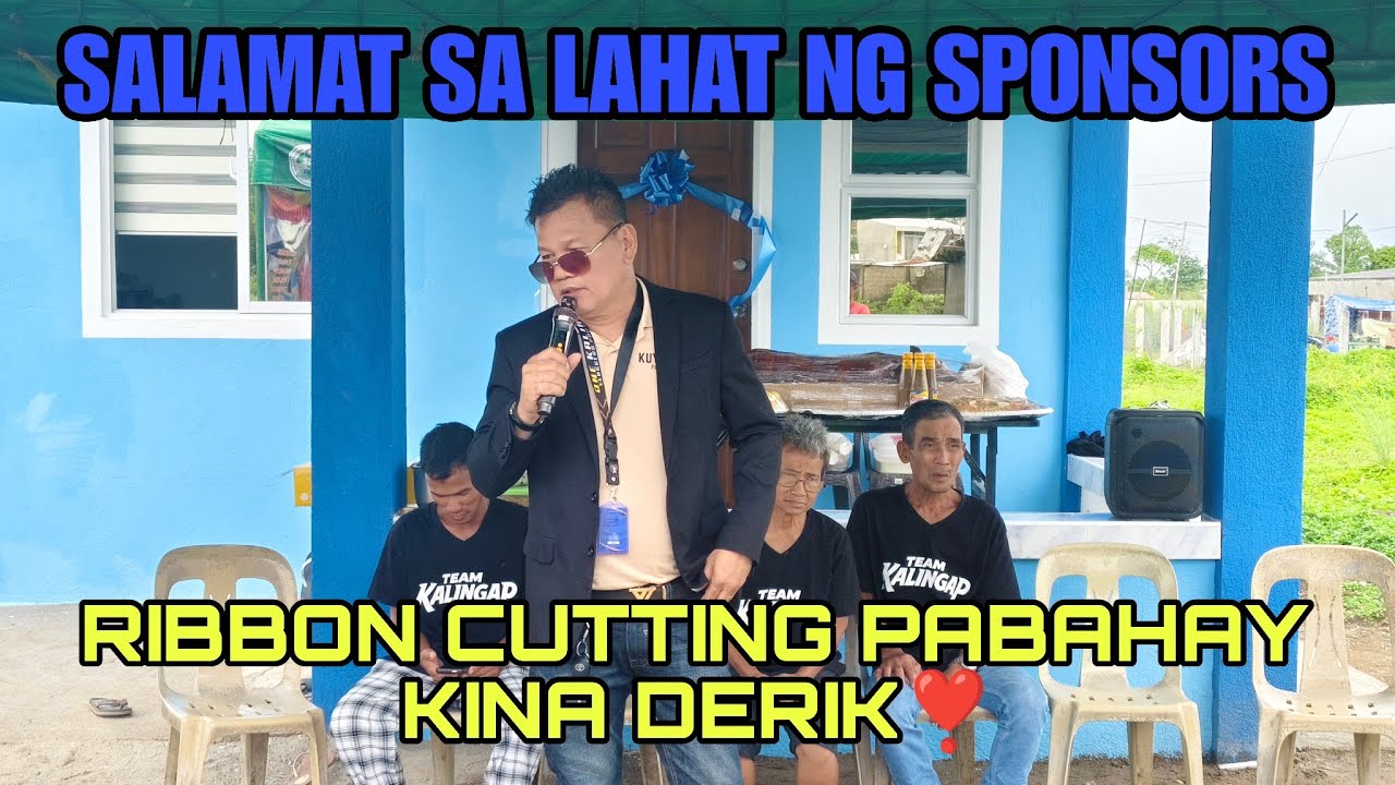 KAGANAPAN SA RIBBON CUTTING ❣️... SALAMAT SA LAHAT NG SPONSORS
