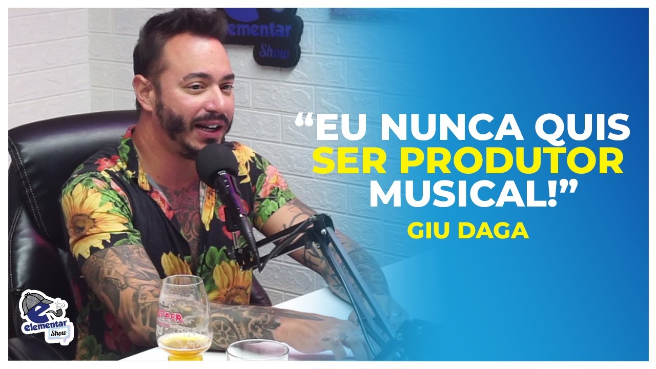 GIU DAGA ESTUDAVA 14 HORAS POR DIA PARA SER UM GUITARRISTA!