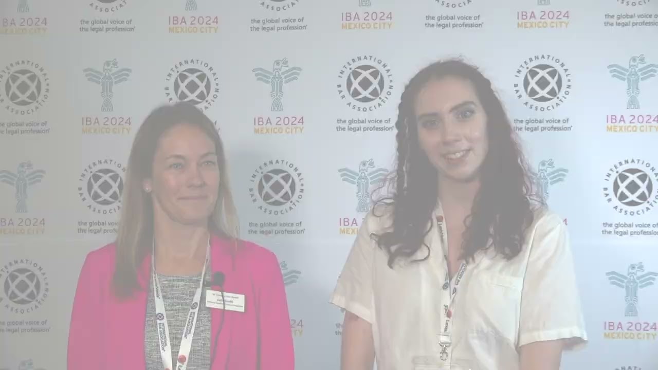 IBA Annual Conference Toronto - Julie Sculli & Lauren Wisniewski