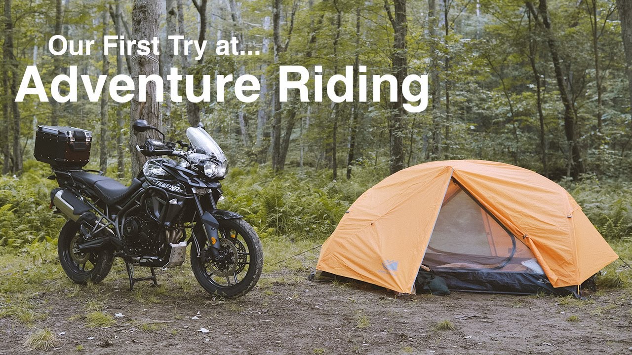 Our First Attempt at Adventure Riding | Moto Vlog | Triumph Tiger 800 | Triumph Scrambler 1200