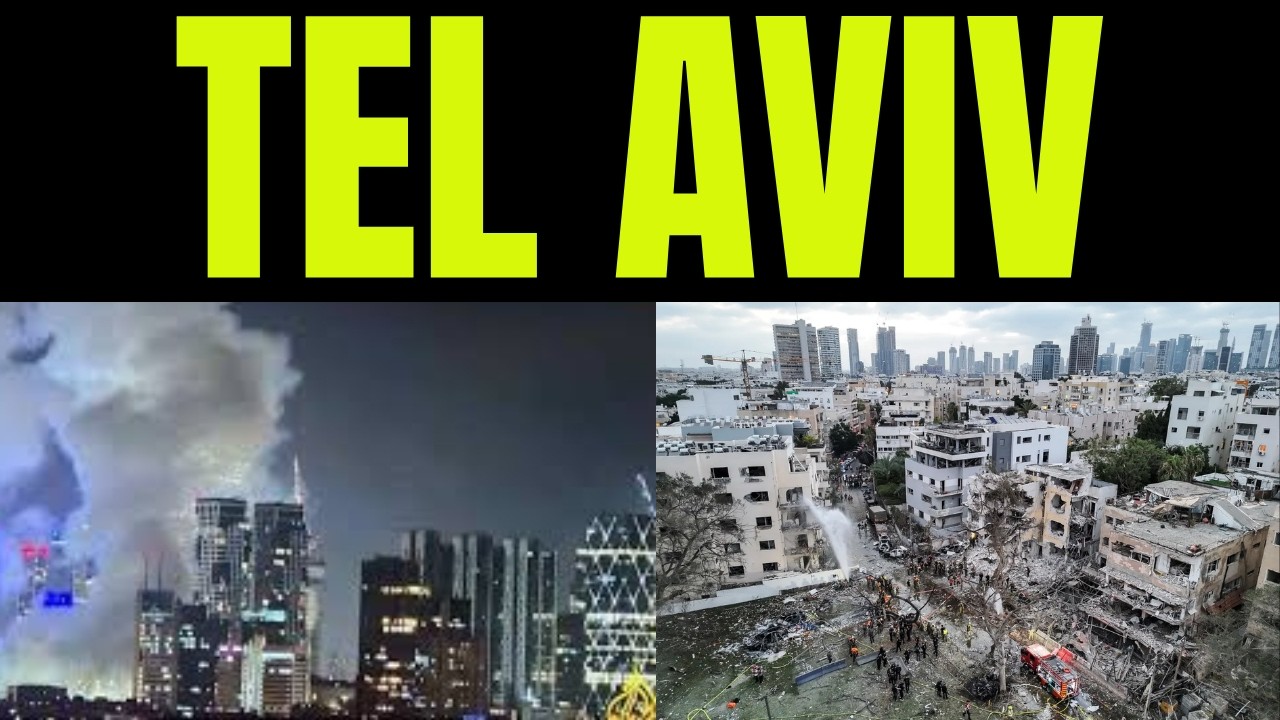 PODEROSO ATAQUE DO IRÃ COM MÍSSIL HIPERSÔNICO FATTAH-2 CONTRA TEL AVIV