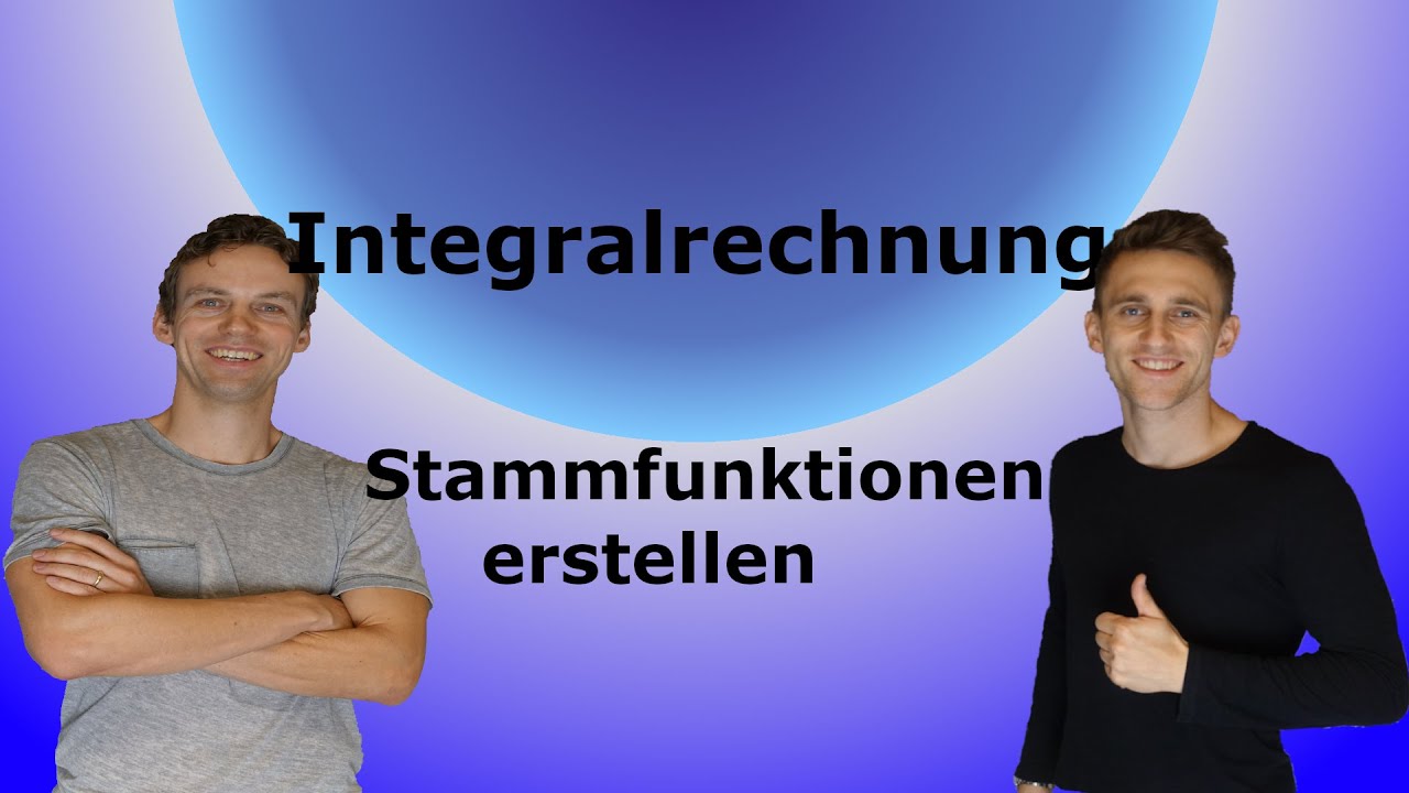 Integralrechnung - Stammfunktionen, mit Aufgaben+Lösung