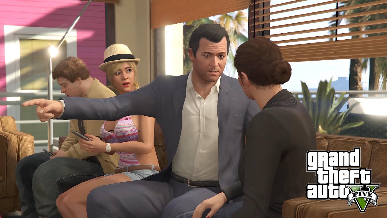MICHAEL'S FAMILY IS BACK | GTA V STORY MODE | PART - 29