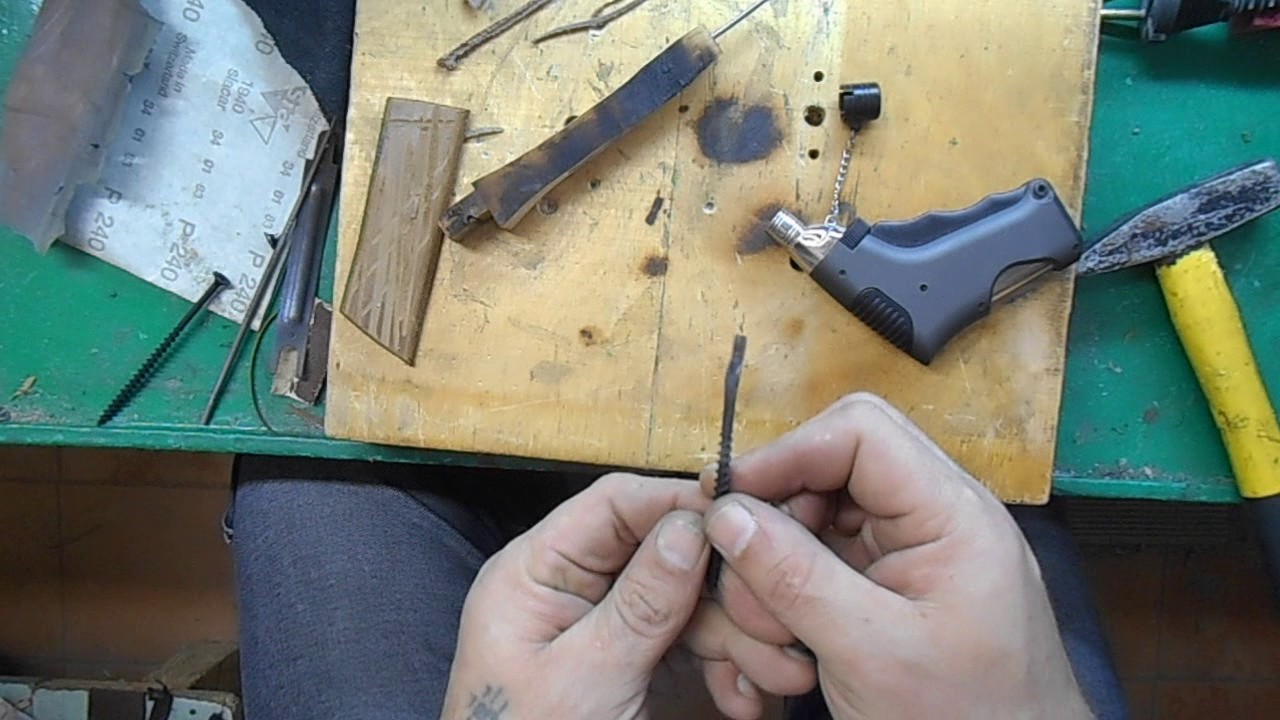 Инструмент для кожи , конавкорез из самореза