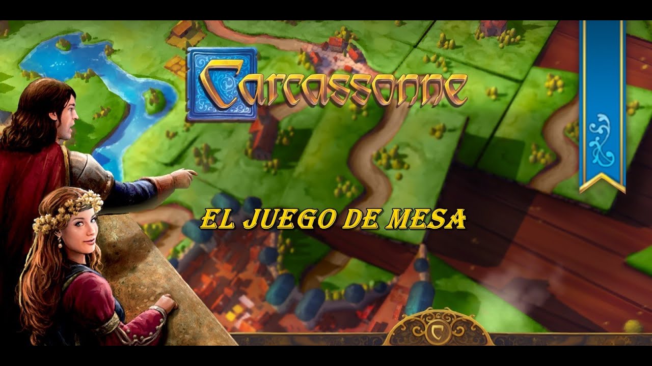 CARCASSONNE - TUTORIAL - GUÍA BÁSICA DEL FAMOSO JUEGO MODERNO DE INICIACIÓN CON ESTRATEGIA MEDIEVAL