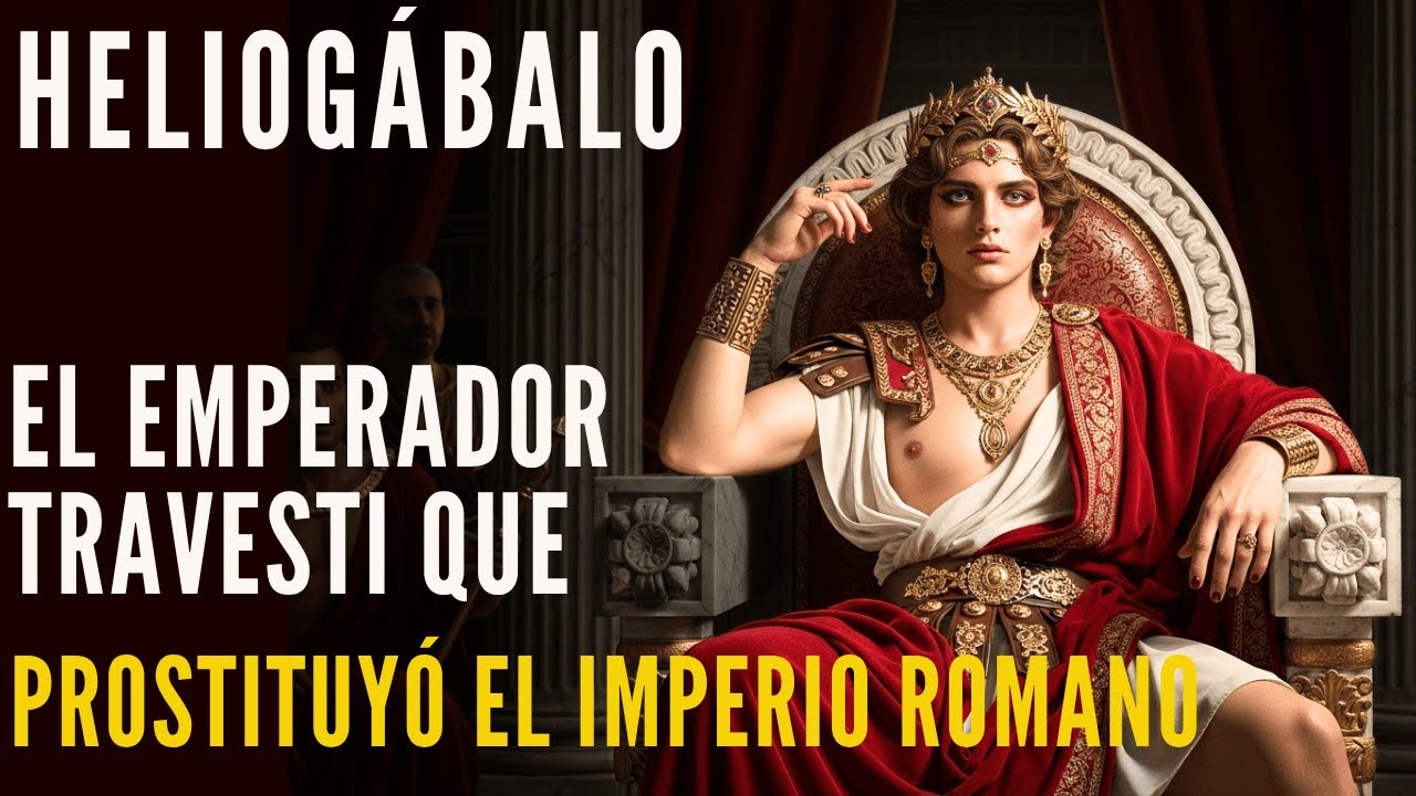 HELIOGÁBALO: El Emperador TRAVESTI que PROSTITUYÓ el Imperio Romano