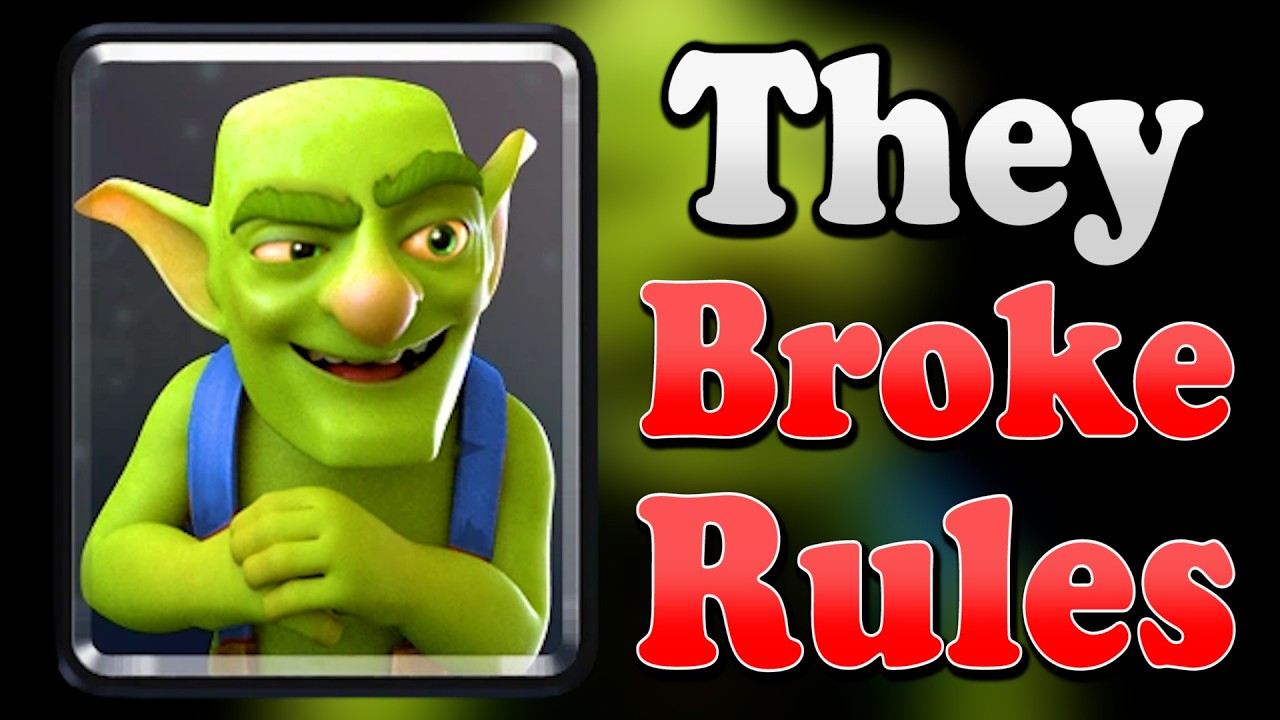 Clash Royale Has No Idea What To Do With Goblins...