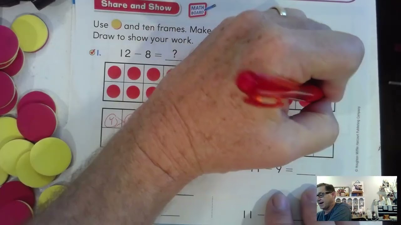 Lesson 4.4 Use 10 to Subtract pages 165-168 First Grade GO Math